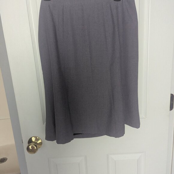 Kasper lavender grey pencil skirt - 10P - Picture 6 of 7